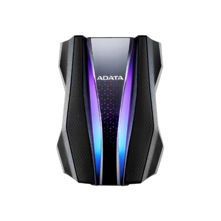 D. Duro Externo Usb3.2 De 2Tb, 2.5″ Adata Ahd770G-2Tu32G1-Cbk, Rgb/IP68/Color Negro