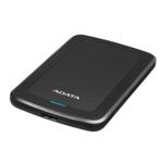 D. Duro Externo USB 3.1 Adata 1Tb Negro, Ahv300-1Tu31-Cbk