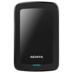 Disco Duro Externo Adata Hv300 - 2 Tb, USB 3.2 Gen1 (Compatible Con Las Versiones Anteriores USB 2.0), 2.5 Pulgadas, Negro