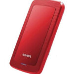 D. DURO EXTERNO USB3.1 ADATA 2TB ROJO, AHV300-2TU31-CRD