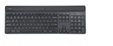 Teclado Bt Carga Solar Inalámbrico Akb868 -