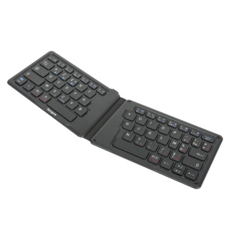 Teclado Plegable Inalámbrico Bluetooth, Negro Español Akf003Es