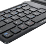 Teclado Plegable Inalámbrico Bluetooth, Negro Español Akf003Es