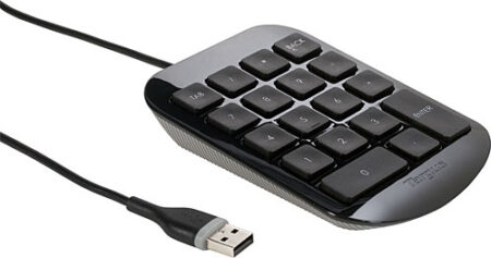 Teclado Alambrico Numerico Targus Akp10Us USB/Ergonomico/Color Negro