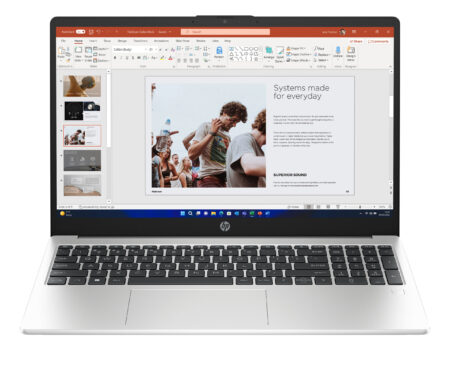 Laptop HP 255 G10 15.6″ Full HD/AMD Ryzen 5 7530U/8Gb/512Gb SSD/Win 11 Home/Color Gris/Al2R3At