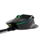 Mouse Alambrico/Inalambrico Gamer Xpg Alpha-Bkcww/16000Dpi/6 Botones/USB Tipo C/Efectos De Iluminacion Rgb/Negro