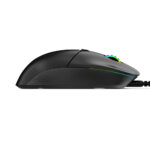 Mouse Alambrico/Inalambrico Gamer Xpg Alpha-Bkcww/16000Dpi/6 Botones/USB Tipo C/Efectos De Iluminacion Rgb/Negro