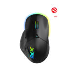 Mouse Alambrico/Inalambrico Gamer Xpg Alpha-Bkcww/16000Dpi/6 Botones/USB Tipo C/Efectos De Iluminacion Rgb/Negro