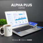 Laptop Alpha Plus 4020-10-2 Vorago Alpha Plus 14 Pulgadas V2 Celeron N4020 4Gb Disco Duro 500 Gb eMMC 64Gb HDMI USB 3.0 Wi Fi Bt Plata Windows 10 Pro -