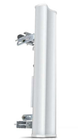 Antena Sectorial Ubiquiti Am-2G16-90 P/Radio Estaciones Base Airmax De 90° Horizontal, 16Dbi