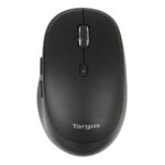 Midsize Comfort Multi-Device Antimicrobial Wireless Mouse Black