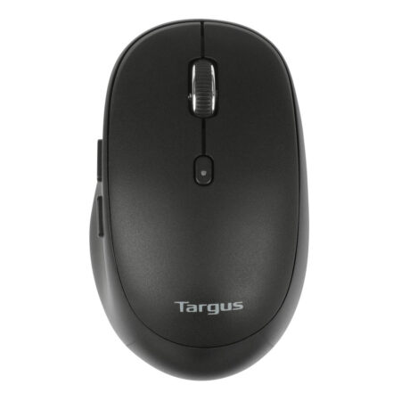 Midsize Comfort Multi-Device Antimicrobial Wireless Mouse Black