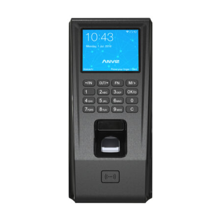 Control De Acceso Y Asistencia Anviz An-Ep30-WiFi – Negro, Si