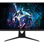 MONITOR 31.5" GIGABYTE AORUS FI32Q, GAMING LED/FREESYNC/QUAD HD/170HZ/1MS/HDMI/VESA/COLOR NEGRO