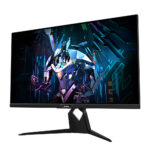 Monitor 31.5" Gigabyte Aorus Fi32Q, Gaming LED/Freesync/Quad HD/170Hz/1Ms/HDMI/Vesa/Color Negro