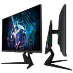 Monitor 31.5" Gigabyte Aorus Fi32Q, Gaming LED/Freesync/Quad HD/170Hz/1Ms/HDMI/Vesa/Color Negro