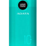 POWER BANK ADATA AP10000QCD-DGT-CGN, 10000MAH/2XUSB/1XUSB C/COLOR VERDE