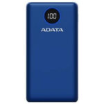 POWER BANK ADATA P20000QCD 20000MAH, AP20000QCD-DGT-CDB AZUL