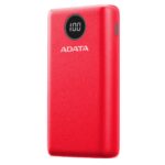 Power Bank Adata Ap20000Qcd-Dgt-Crd, 20000Mah/2Xusb/2Xusb C/Color Rojo