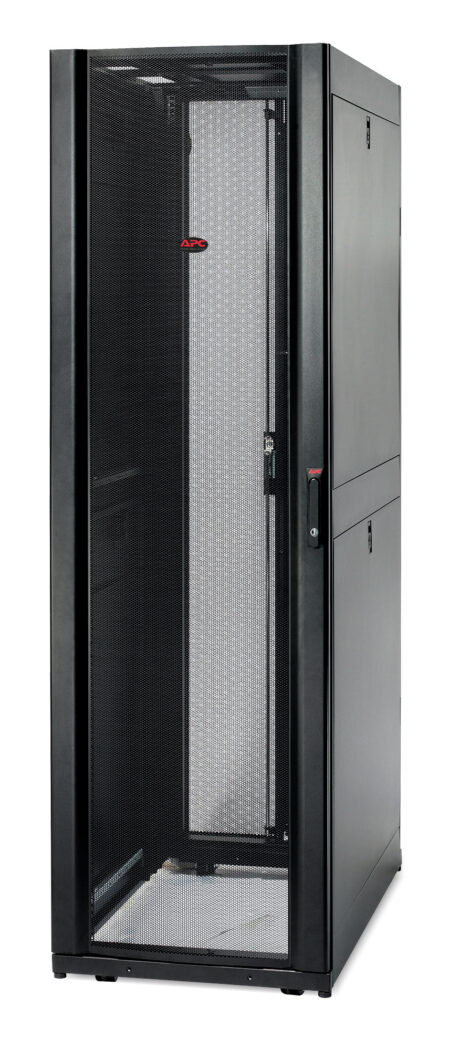 Gabinete Netshelter Apc Ar3100 Sx 42U 600Mm Ancho X 1070Mm Profundidad C/Paneles Laterales, Negro
