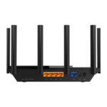 Router Inalambrico Tp-Link Archer Axe75 2.4/5/6Ghz, Tri-Banda, Con Onemesh Wi-Fi 6E, 5400Mbit/S, 5X Rj-45, 6 Antenas Externas