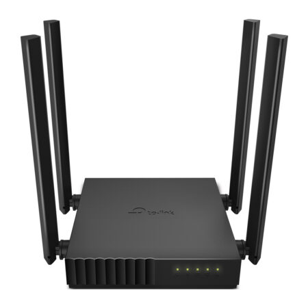 Router Inalambrico Tp-Link Archer C50 V6 867Mbit/S,4X Rj-45,2.4/5Ghz, 4 Antenas,Negro