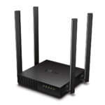 Router Inalambrico Tp-Link Archer C50 V6 867Mbit/S,4X Rj-45,2.4/5Ghz, 4 Antenas,Negro