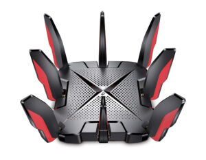 ROUTER INALAMBRICO TP-LINK ARCHER GX90 WI-FI 6 TRI-BANDA AX6600 GAMING 8 ANTENAS