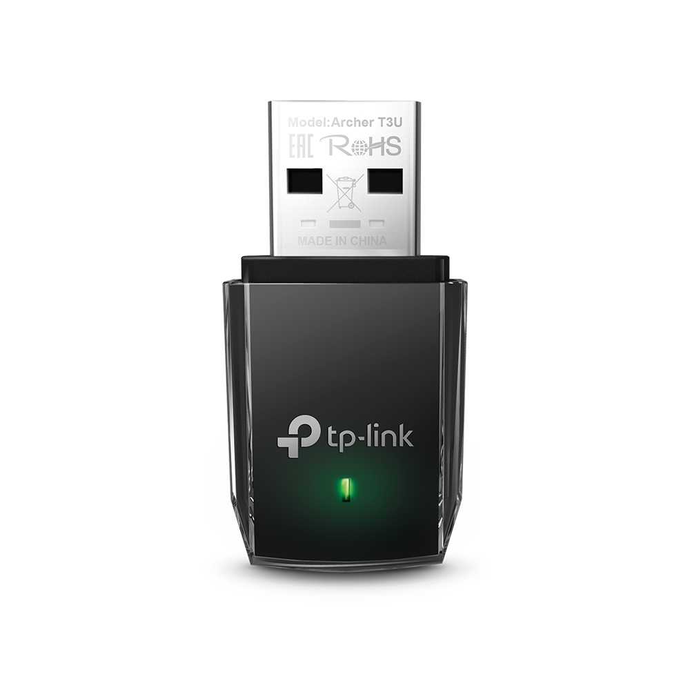 T/red Inalambrica Usb3.0 Mini Tp-link Archer T3u Ac1300, Doble Banda