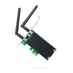 T/RED INALAMBRICA PCI EXPRES TP-LINK ARCHER T4E, AC1200/300MBPS/2 ANTENAS