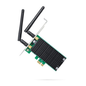 T/RED INALAMBRICA PCI EXPRES TP-LINK ARCHER T4E, AC1200/300MBPS/2 ANTENAS