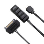 Tira LED Argb Adata Xpg Prime (2 Piezas De 60Cm) Negro Argbstrip-Bkcww