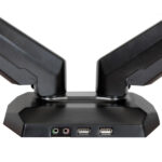 Base Para Dos Monitores 2Xusb Pass-Through De Audio .