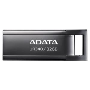 MEMORIA USB 3.2 32GBADATA UR340 SIN TAPA/COLOR NEGRO/AROY-UR340-32GBK