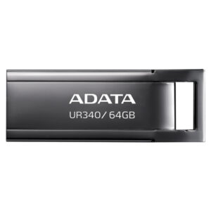 MEMORIA USB 3.2 64GB ADATA ROYAL UR340 AROY-UR340-64GBK FLASH USB TIPO A, 3.2 GEN 2, COLOR NEGRO