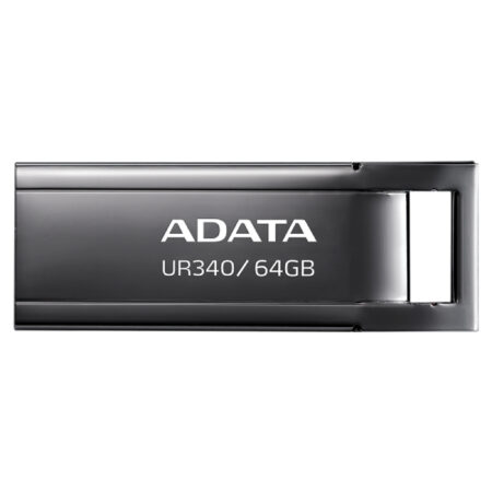 Memoria USB 3.2 64Gb Adata Royal Ur340 Aroy-Ur340-64Gbk Flash USB Tipo A, 3.2 Gen 2, Color Negro