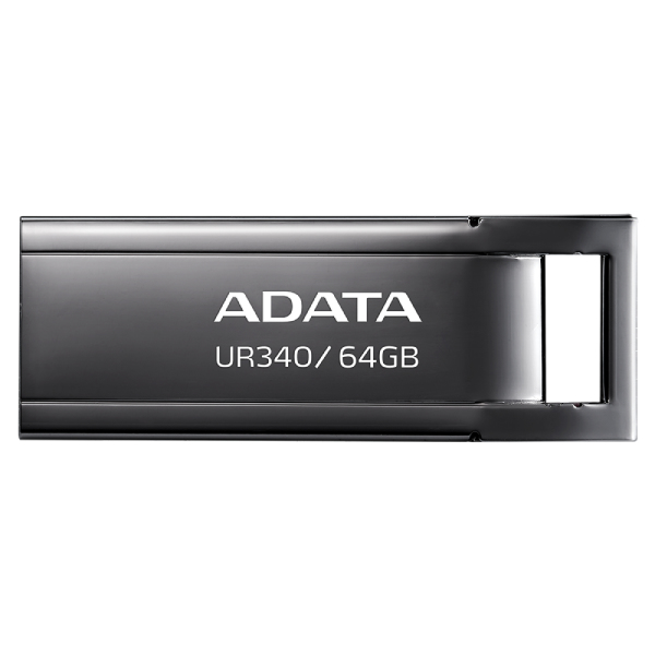 ADATA USB 64GB AROY-UR340-64GBK 3.2 NEGRO NIQUEL