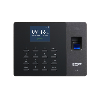 Dahua Asa1222G – Control De Asistencia Standalone Con Batería Incluida/ 1 – 000 Usuarios, Pass Y Mifare (Ic Card)/ 2, 000 Huellas/100, 000 Registros
