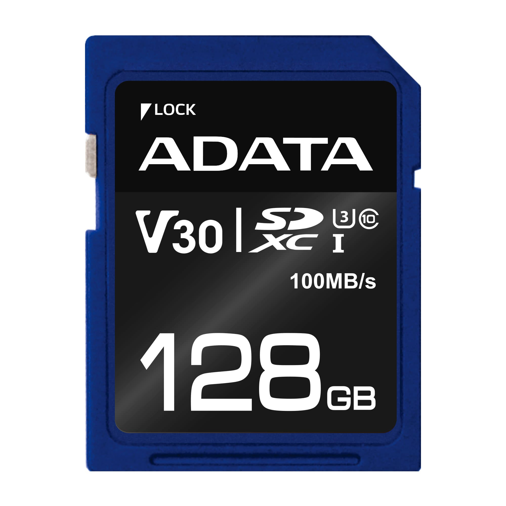 Memoria Sdxc 128gb Adata Premier Pro Uhs-i Cl10 Asdx128gui3v30s-r