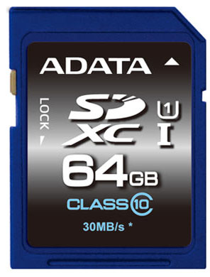 MEMORIA SDXC 64GB ADATA ASDX64GUICL10-R CLASE 10