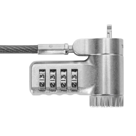 Candado Seguridad Para Laptop Targus Asp96Rglx/2Mts/Color Plata