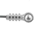 Candado Seguridad Para Laptop Targus Asp96Rglx/2Mts/Color Plata
