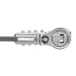Candado Seguridad Para Laptop Targus Asp96Rglx/2Mts/Color Plata