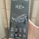 SMARTPHONE ASUS ROG PHONE 9 6.78"/12GB/256GB/GAMER/CON GATILLOS/DUAL SIM/ANDROID 15/COLOR NEGRO