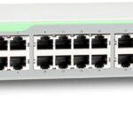SWITCH WEBSMART DE 24 PUERTOS ALLIED TELESIS 10/100 MBPS + 2PUERTOS 10/100/1000 MBPS + 2 SFP GIGABIT COMBO, AT-FS750/28-10
