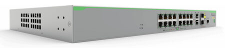 Switch Allied Telesis PoE+ Administrable Centrecom Fs980M – Capa 3 De 16 Puertos 10/100 Mbps + 2 Puertos RJ45 Gigabit/Sfp Combo, 250W. At-Fs980M-18Ps-10