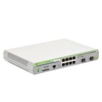 Switch Allied Telesis Administrable Centrecom Gs970M - Capa 3 De 8 Puertos 10/100/1000 Mbps + 2 Puertos Sfp Gigabit. At-Gs970M/10-10