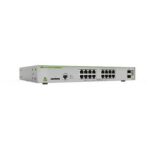 Switch Allied Telesis PoE+ Administrable Centrecom Gs970M - Capa 3 De 16 Puertos 10/100/1000 Mbps + 2 Sfp Gigabit, 247 W. At-Gs970M/18Ps-R-10.