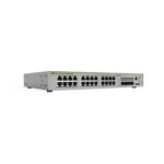 Swicth Allied Telesis Administrable Centrecom Gs970M - Capa 3 De 24 Puertos 10/100/1000 Mbps + 4 Sfp Gigabit. At-Gs970M/28-10.