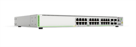 Switch PoE+ Administrable Capa3, 24 Puertos 10/100/1000Mb Allied Telesis At-Gs970M/28Ps-10